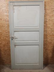Zimmertür mit Kassettenfüllungen, DIN rechts, ca. B 102 x H 213,5 cm