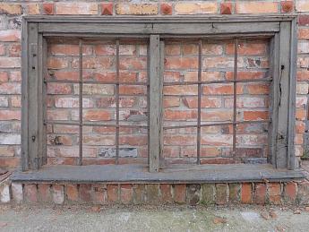 Eichenrahmen mit Fenstergitter ArtNr. 3048
