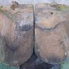 Handgestrichene Turmbiber grün ArtNr.2972
