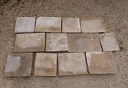 Solnhofer Bodenplatten, Bahnenware, handbekantet, ca. B 32 cm, ca. 8,5 m²