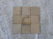 Solnhofer Wandfliesen, ca. 27 x 27 cm, ca. 4 m²