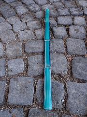 Fliesenband in hellem Türkis, ca. L 60 cm