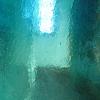 Blaues welliges Strukturglas ArtNr 3920