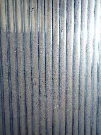 Blaues Strukturglas mit Linien ArtNr 3926