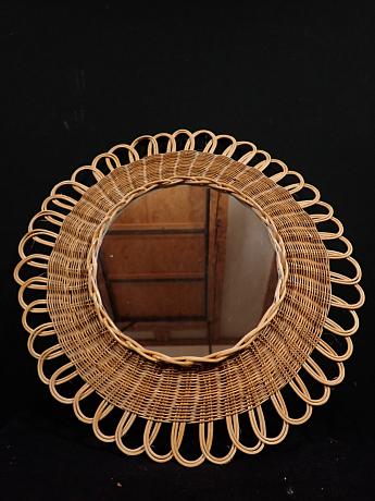 Rattan Spiegel ArtNr. 3885