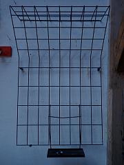 String Design Garderobe, Wandgarderobe, B 80 cm x H 120 cm