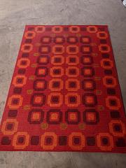 Großer Vintage Teppich, B 246 cm x H 336 cm