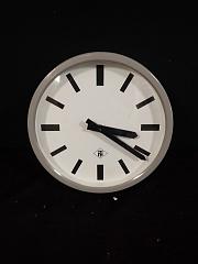 Industrieuhr, TN Uhr, Wanduhr, Ø 34,5 cm x Tiefe 8,5 cm