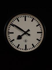Industrieuhr, Wanduhr, TN Uhr, Ø 35 cm x H 8 cm