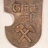 Glück auf Messingplatte ArtNr.3965