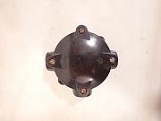 Aufputz Verteilerdose von AEG aus Bakelit, ca. B 10,5 cm x H 10,7