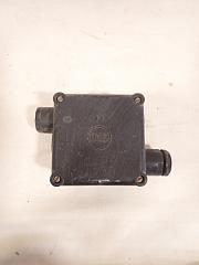 Aufputz Verteilerdose aus Bakelit, ca. B 14 cm x H 9 cm