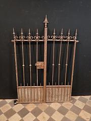 Schmiedeeisen Tor, zweiflügeliges Gartentor, ca. B 115 cm x H 167 cm