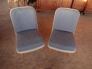 (neue) 50er-Jahre Boucle Sessel, Cocktail Sessel, ca. B 56 cm x H 81 cm