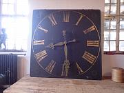 Turmuhr, Ziffernblatt, Uhr, ca. B 160 x H 160 cm