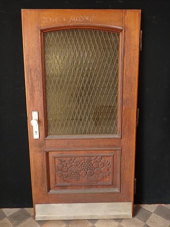 Haustür mit Schnitzerei ArtNr.4212