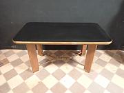 Couchtisch mit Rauchglasplatte, Wohnzimmertisch, ca. B 117 cm x H 61 cm