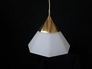 Limburg Deckenleuchte aus den 70er - Jahren, ca. B 37 cm x H 32 cm