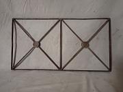 Oberlicht Gitter, Fenstergitter, ca. B 75 cm x H 40,5 cm