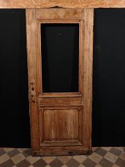 Haustür mit zwei Füllungen, ca. B 94,5 cm x H 222 cm