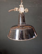 Industrieleuchte, Werkstattleuchte von "Schuch", ca. Ø 40 cm