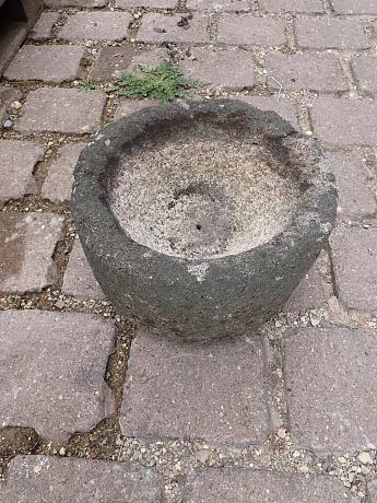 Kleiner Runder Steintrog ArtNr.4306