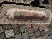 Steintrog aus Granit, Steintrog zum bepflanzen, ca. B 30,5 cm x L 99 cm