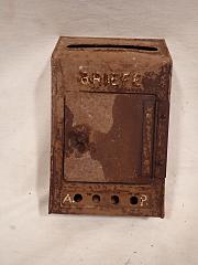 Briefkasten, Briefeinwurf, ca. B 15 cm x H 24,5 cm