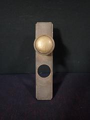 Türschild mit rundem Knauf, ca. B 5,6 x L 25 cm, Ø 6 cm