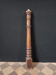 Treppenpfosten, Treppenantrittspfosten, ca. Ø 10 cm, H 109 cm