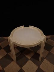 70er-Jahre Couchtisch von Giotto Stoppino für Kartell