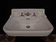 Großes Keramik Waschbecken "Standard" von 1945, ca. B 58 cm x H 28 cm