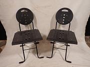 Italienischer Klappstuhl von Carlo Bimbi & Nilo Gioacchini für Segis, 1980er