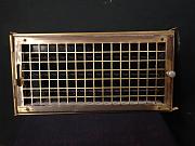 Kleines Lüftungsgitter mit Türchen, ca. B 45,5 x H 23,5 cm