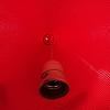 Rote Kunststoffleuchte ArtNr.4461