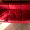 Rotes Sofa im Stil Cassina ArtNr.4004