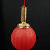 Rote Pendel Leuchte ArtNr.3577