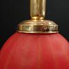 Rote Pendel Leuchte ArtNr.3577