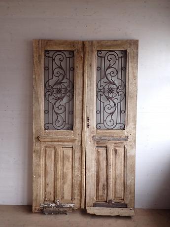 Dekorative zweiflügelige Haustür ArtNr.4698