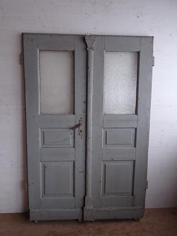 Zweiflügelige Haustür im Jugendstil ArtNr.4743