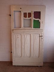 Haustür mit kleinem Fenster, ca. B 108 cm x H 201 cm, DIN Re