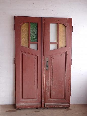 Zweiflügelige Haustür im Jugendstil ArtNr.4762