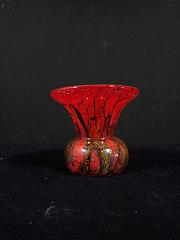 kleine WMF Art Deco Vase, Karl Wiedmann, ca. B 10,2 cm x H 9 cm