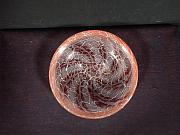 WMF Ikora Glasschale von Karl Wiedmann ca. B 23,8 x H 7 cm