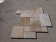 Travertin-Natursteinfliesen für römischen Verband - unterschiedliche Größen