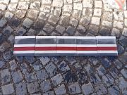 Zementfliesen, Bordüre, ca. 20 x 20 cm