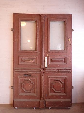 Zweiflügelige Weichholz Haustür ArtNr.4796