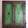 Haustür mit Fenster und Gitter ArtNr.4825