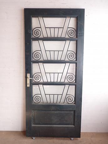 Zimmertür aus Eiche im Art Déco Stil ArtNr.4817