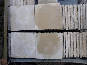 Solnhofer Bodenplatten, geschn. Kanten ArtNr.4849